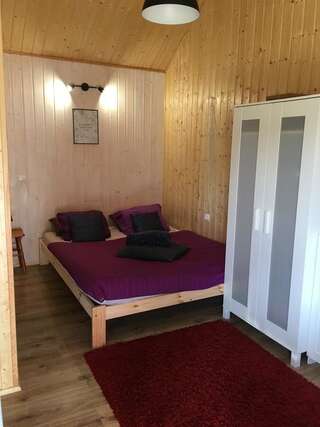 Проживание в семье Domki Maharówka Ostrowo Острово Шале с одной спальней-8